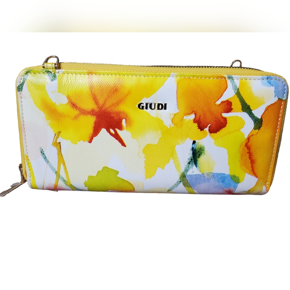 Guidi Floral Wallet